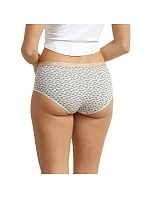 Dámské bavlněné kalhotky 3 ks DIM LES POCKETS COTTON BOXER 3x - DIM - bílá