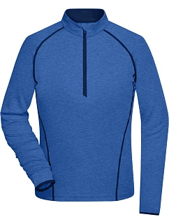 Daiber JN 497 Dámské funkční tričko s dlouhým rukávem 02.0497 blue melange/navy