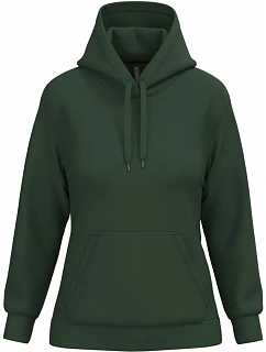 Kariban K 473 Dámská mikina s kapucí 20.K473 forest green