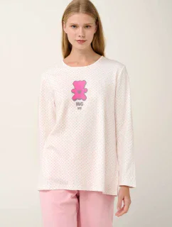 Dámské bavlněné pyžamo s potiskem model 20617670 - Vamp