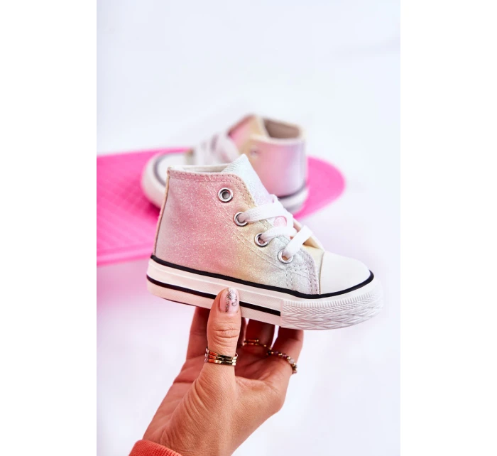 Dětské vysoké tenisky Vícebarevná Blanka Dětské vysoké tenisky Vícebarevná Blanka