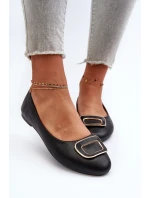 Baleríny S Ozdobou Z Černé model 21656911 - Boto
