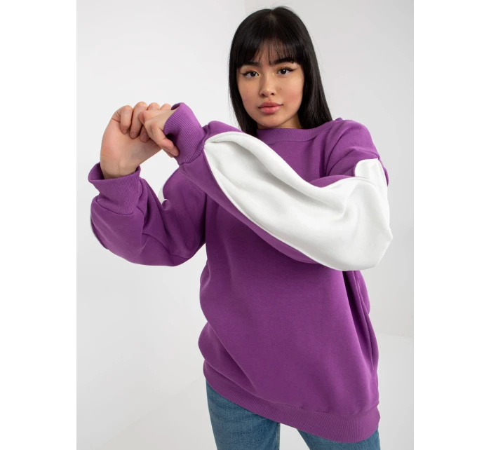 Bluza EM BL model 21717606 fioletowy - FPrice Bluza EM BL model 21717606 fioletowy - FPrice