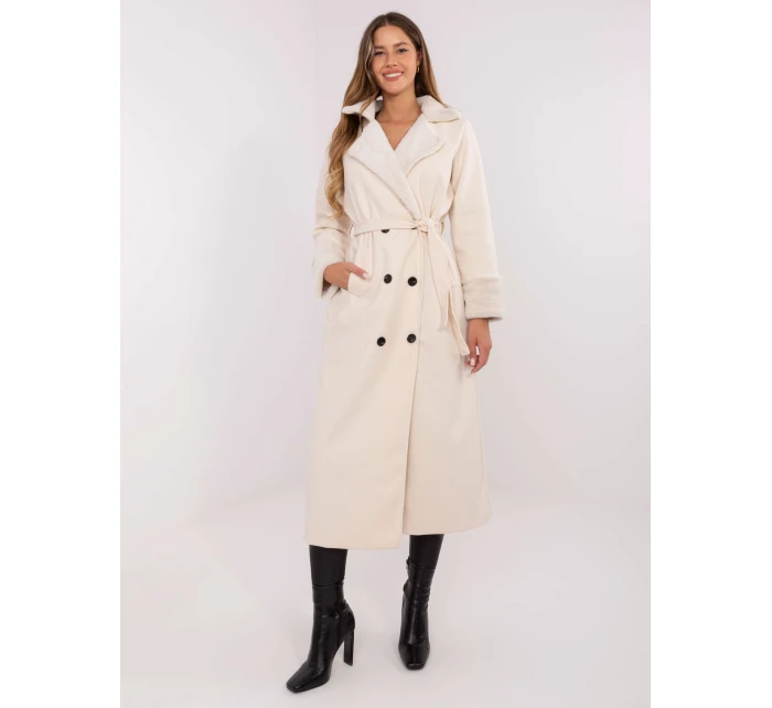 Płaszcz IT PL model 21441141 ecru - FPrice