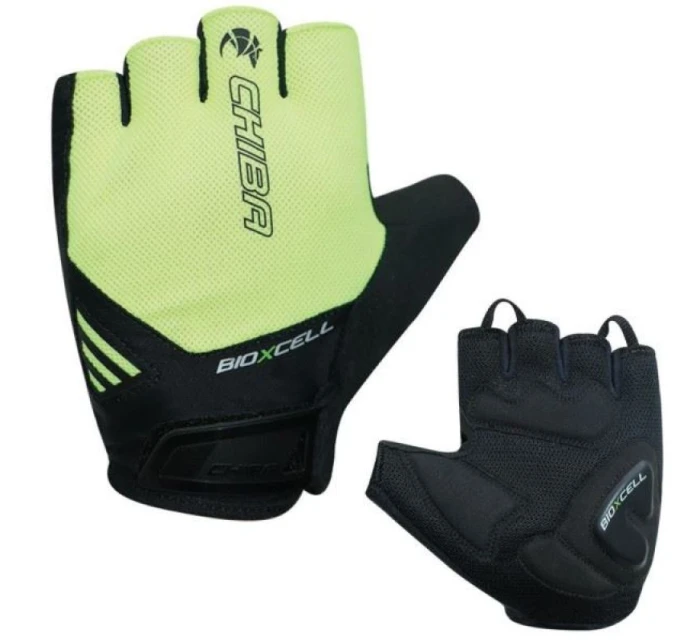 Rukavice CHIBA BIOXCELL AIR neonově žluté 3XL
