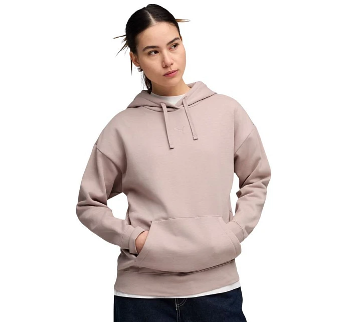 Dámská mikina ESS Cat Logo Relaxed Hoodie pink 89 model 22068676 - Puma Dámská mikina ESS Cat Logo Relaxed Hoodie pink 89 model 22068676 - Puma