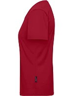 JN Dámské pracovní tričko z bio bavlny Solid 02. red model 22532088 - Daiber