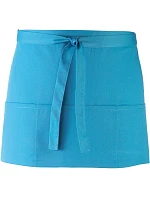 PR 155 Krátká zástěra do pasu s kapsou "Colours" model 22468565 turquoise - Premier PR 155 Krátká zástěra do pasu s kapsou "Colours" model 22468565 turquoise - Premier