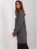 BA SW 8013 jumper.14P tmavě šedá BA SW 8013 jumper.14P tmavě šedá