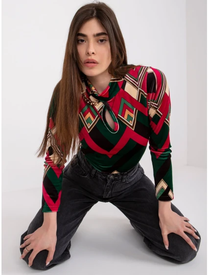 Halenka DHJ BZ 6291 2.32P tmavě zelená