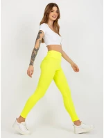 Dámské legíny EM LG model 18048792 fluo žlutá - FPrice Dámské legíny EM LG model 18048792 fluo žlutá - FPrice