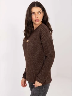 Sweter RV SW model 21789007 brązowy - FPrice