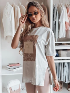 Dámské šedé tričko FAGOS FashionStreet RY2593