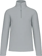 Kariban K 912 Mikrofleecová mikina s 1/4 zipem "Enzo" 20.K912 snow grey