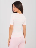 Sweter PM SW model 21916876 jasny różowy - FPrice Sweter PM SW model 21916876 jasny różowy - FPrice