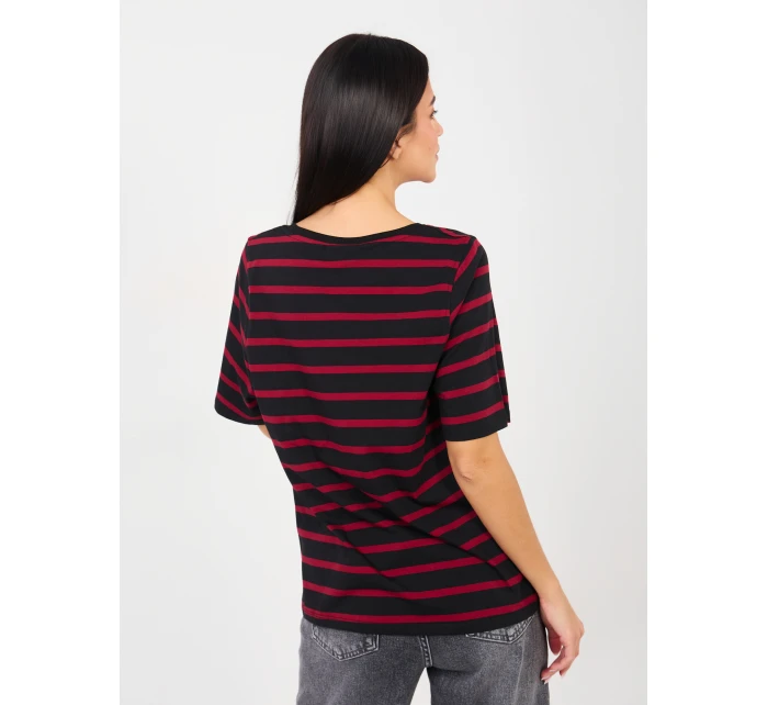 Tričko RV TS A1087.74 černá a červená