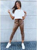 Dámské voskované kalhoty camel model 21971269 - Dstreet