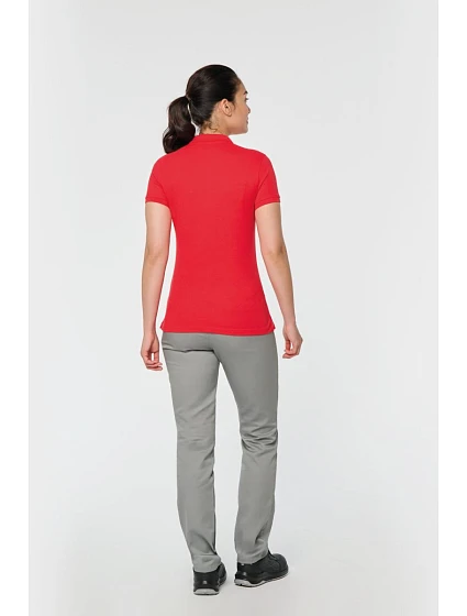 275 Dámské pracovní piqué polo z těžké bavlny model 22424008 dark grey - WK 275 Dámské pracovní piqué polo z těžké bavlny model 22424008 dark grey - WK