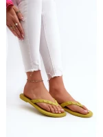 Ploché dámské žabky model 21661910 - Zaxy