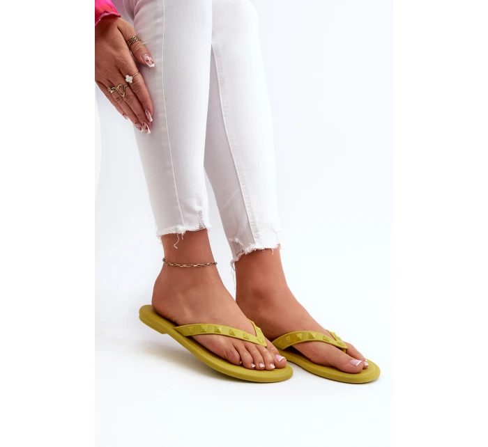 Ploché dámské žabky model 21661910 - Zaxy