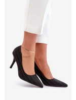 Dámské Lodičky V Černé model 21679315 - Boto