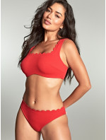 Square Neck Bikini red model 20118501 - Swimwear