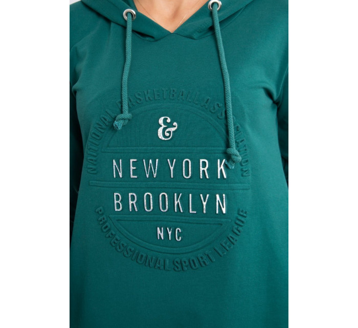 Šaty Brooklyn tmavě zelené