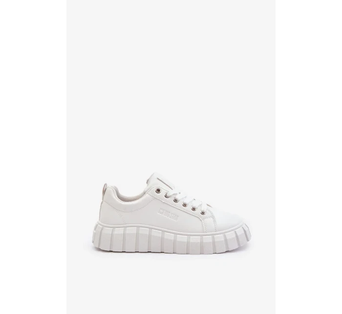 Zateplené Dámské Tenisky Big Star Bílé Zateplené Dámské Tenisky Big Star Bílé