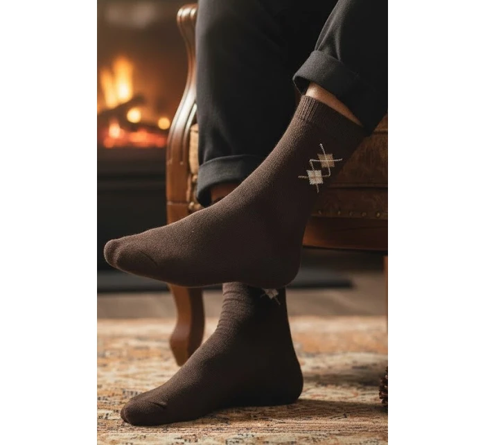 001 Angora model 21803385 pánské ponožky 3946 - WiK 001 Angora model 21803385 pánské ponožky 3946 - WiK