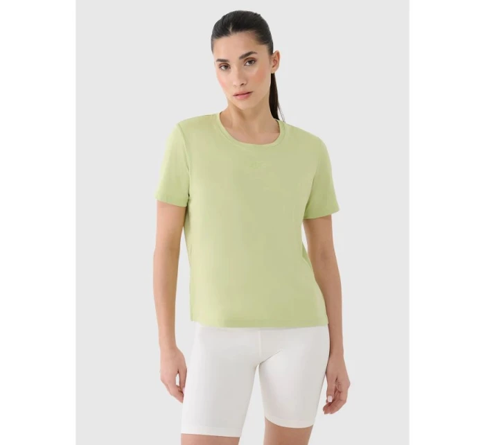 Dámské oversize rychleschnoucí tréninkové tričko 4F 4FRSS25TFTSF1236-42S Dámské oversize rychleschnoucí tréninkové tričko 4F 4FRSS25TFTSF1236-42S