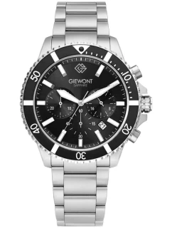 Pánské hodinky Giewont Chronograph Sapphire Silver GW3970-B2