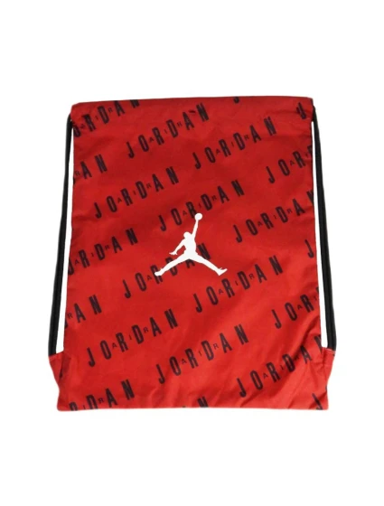 Sáček Nike Air Jordan Youth Gym Sack Bag Playoffs Red/Black - 9A0745-R78