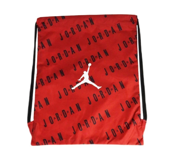 Sáček Nike Air Jordan Youth Gym Sack Bag Playoffs Red/Black - 9A0745-R78