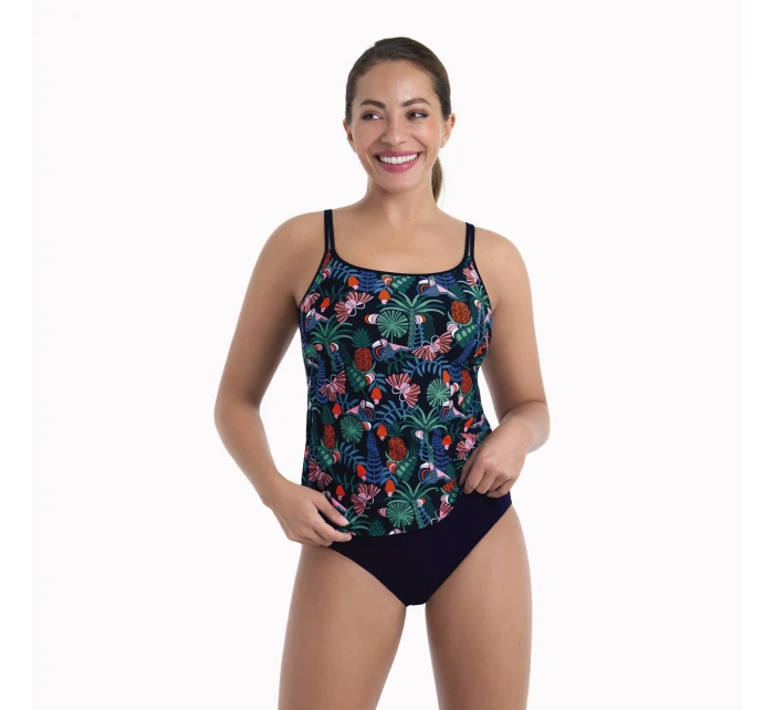 Style Rimini Top Care-tankini-horní díl 6575-1 dark blue - Anita Care Style Rimini Top Care-tankini-horní díl 6575-1 dark blue - Anita Care