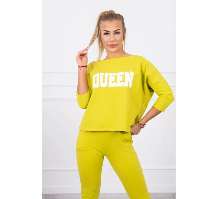 Sada s potiskem kiwi Queen