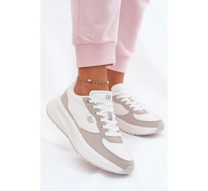 Dámské tenisky na platformě Bílé model 22074769 - GAP Dámské tenisky na platformě Bílé model 22074769 - GAP