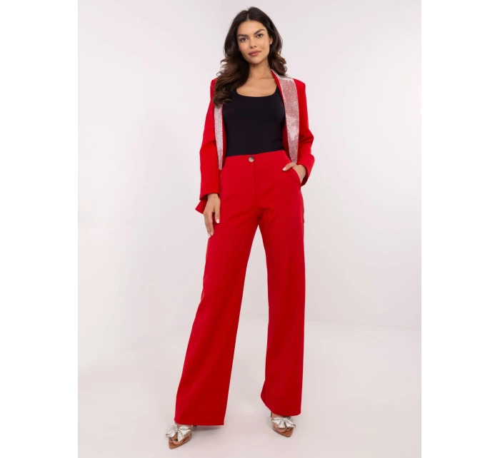 Spodnie LK SP model 20710150 czerwony - FPrice Spodnie LK SP model 20710150 czerwony - FPrice