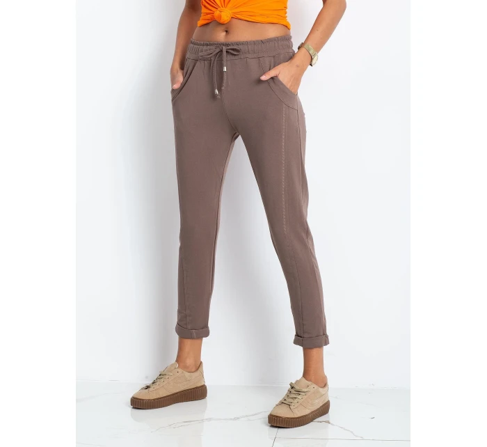 Tepláky RV DR 3589.07X hnědá