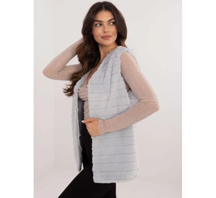 Kamizelka TW KZ model 20609030 jasny szary - FPrice Kamizelka TW KZ model 20609030 jasny szary - FPrice