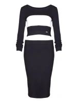 Souprava  černá +  model 18488122 - Figl