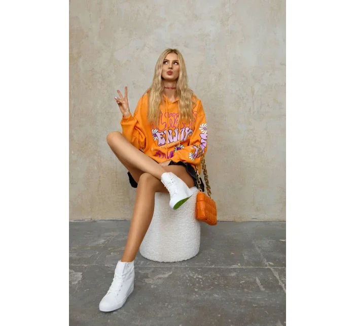 Dámské tenisky na klínku Big Star - bílé Dámské tenisky na klínku Big Star - bílé