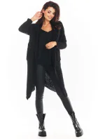 Dámský svetr model 18901109 černý - awama