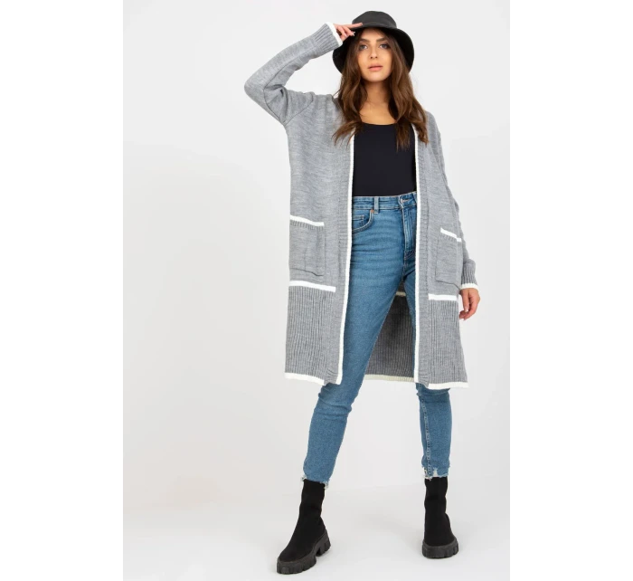 Svetr na zapínání model 170765 Rue Paris Svetr na zapínání model 170765 Rue Paris