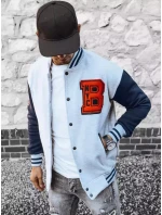 Pánská šedá mikina na zip FashionStreet BX5441