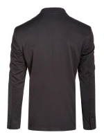 Pánské jednořadové sako černé FashionStreet MX0629