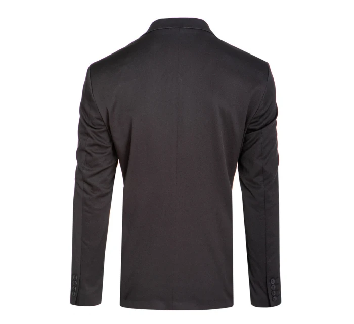 Pánské jednořadové sako černé FashionStreet MX0629