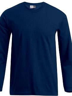 Pánské tričko "Premium" s dlouhým rukávem 40. navy model 22419056 - Promodoro
