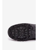 Pánské Sněhule Na Zip Zateplené Kožešinou Černé model 21681332 - Boto