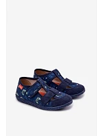 Dětské pantofle Milami pro chlapce tmavě modré Reathiana Dětské pantofle Milami pro chlapce tmavě modré Reathiana