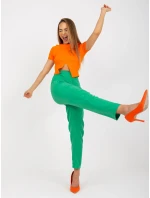 Kalhoty BR SP model 17459666 zelená - FPrice Kalhoty BR SP model 17459666 zelená - FPrice